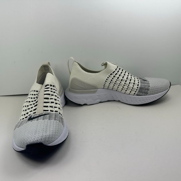 Nike React Phantom Run FK 2 FlyKnit Shoes DV2139-100 Sz 9.5 Sail - Picture 4 of 11